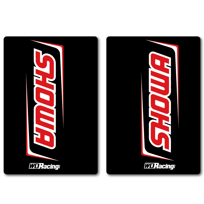 Upper Fork Decal Showa WC Black