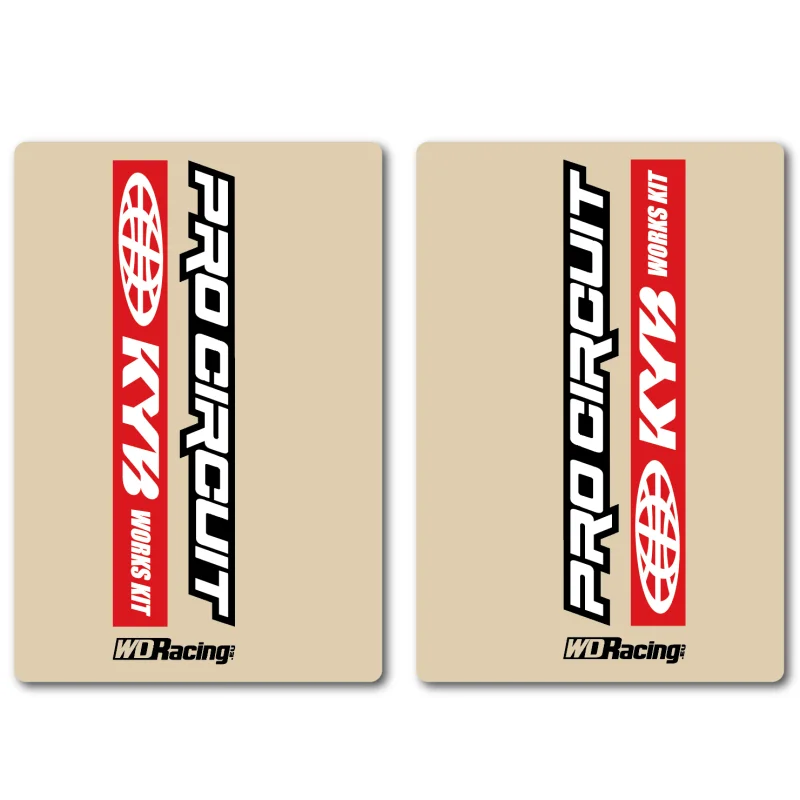 Upper Fork Decal Kayaba Procircuit