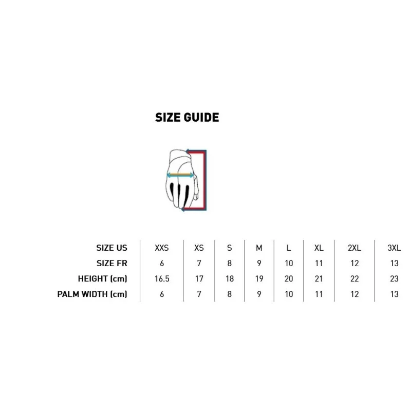 Gants Shot Race gris