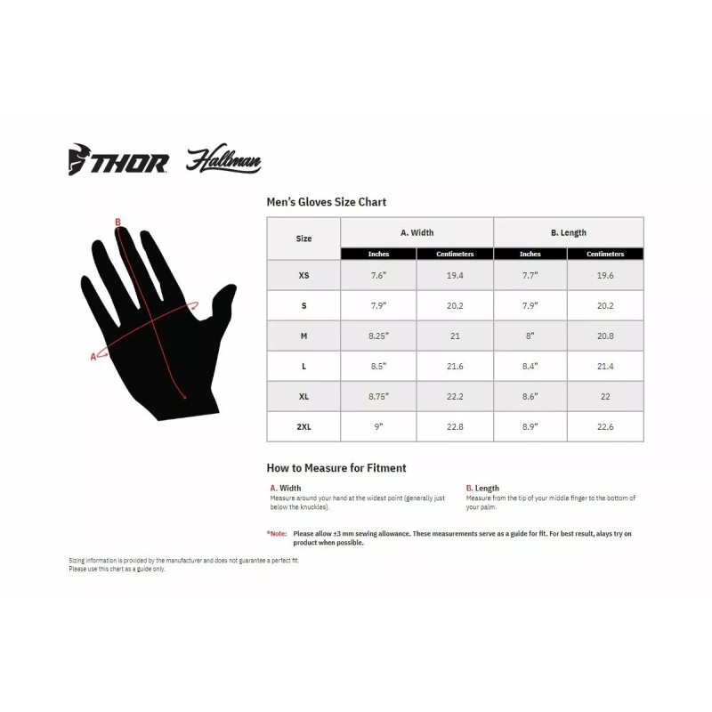 Thor Glove Sportmode X-Ray black