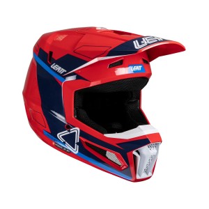 Kit Casco Leatt 3.5 Bambino royal + 2.5 goggle