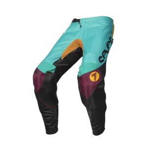 Pantalone Seven Annex aqua/black