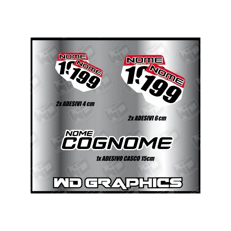 Kit Tabelline e Casco ADES1