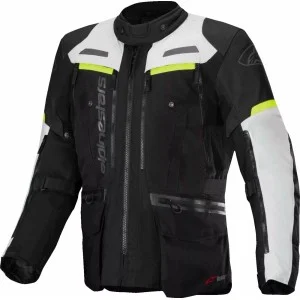 Giacca moto Alpinestars Bogota Pro Drystar Bk/Ice Gy/Yel Fluo