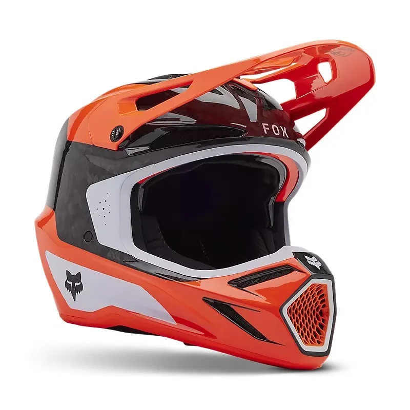 Casque FOX V3 RS Infinite orange