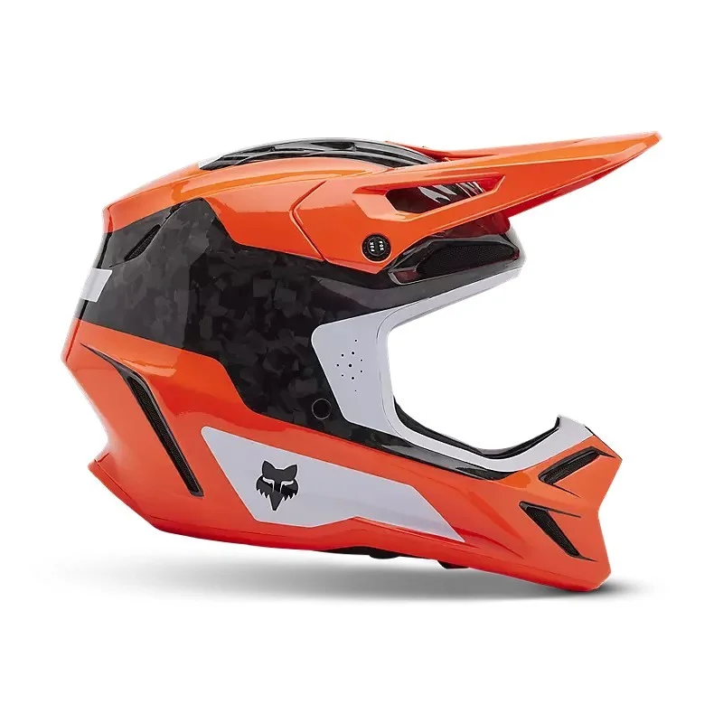 Casco FOX V3 RS Infinite arancione