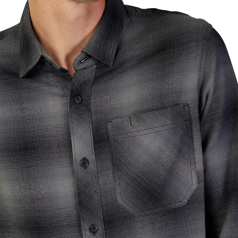 Camicia flanella Fox Survivalist nera