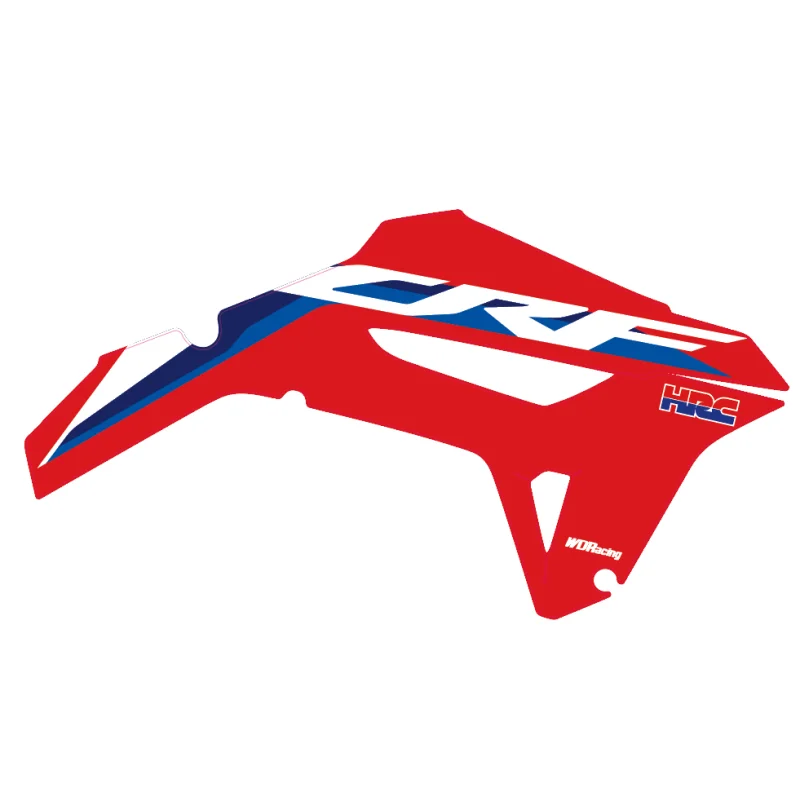 Radiator shrouds graphics OEM 21-22 Honda CRF 250 22-24 CRF 450 21-24