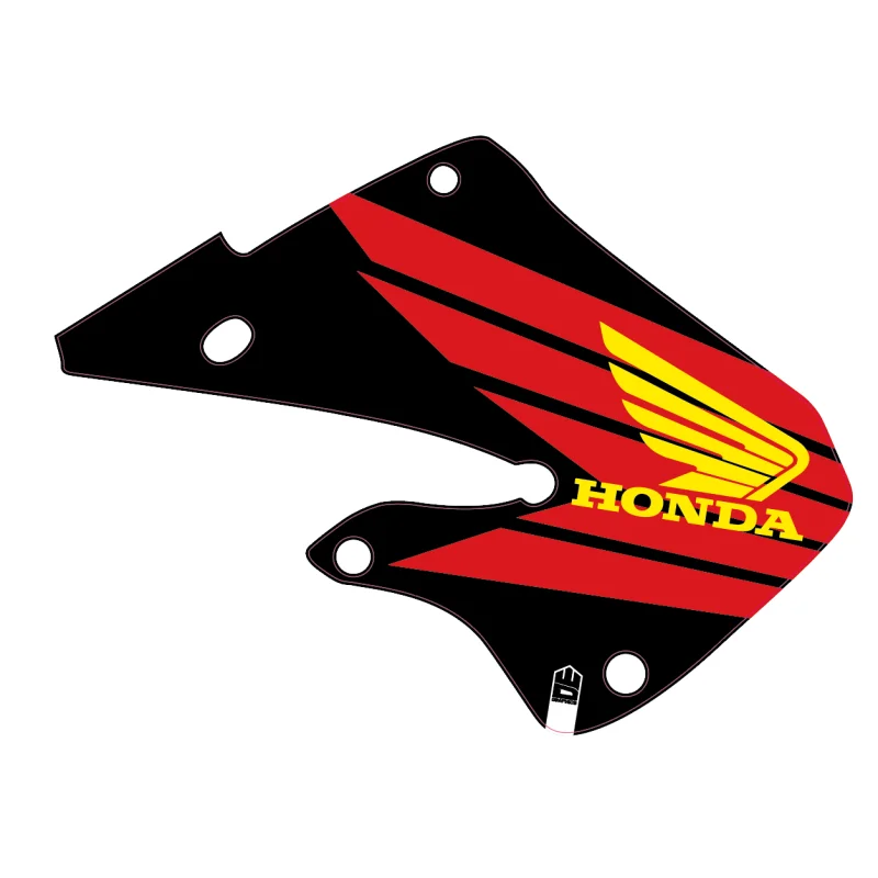 Honda CR 125 98-99 CR 250 97-99 original replica OEM 98 radiator shrouds graphics