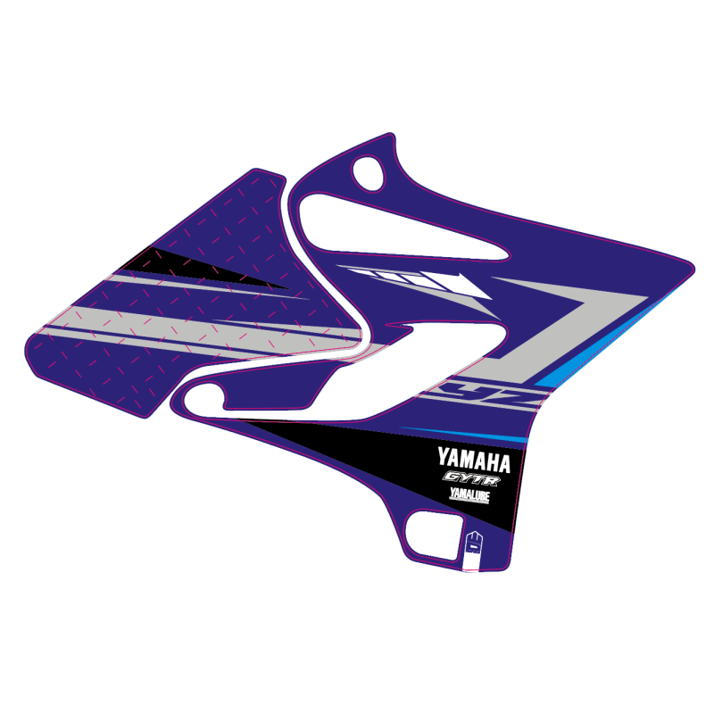 Yamaha YZ 125/250 2015-2021 original replica 20 radiator shrouds graphics