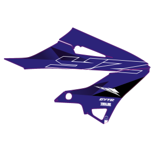 Yamaha YZ 125/250 2022-xx original replica 22 radiator shrouds graphics