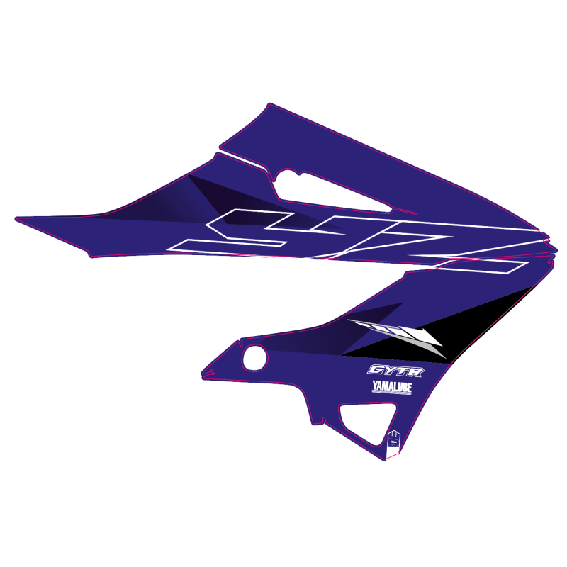 Yamaha YZ 125/250 2022-xx Original-Nachbildung mit 22 Fördergrafiken