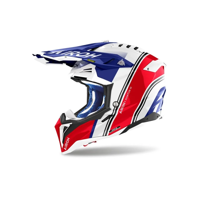 Casque Cross Airoh Aviator 3 | Hima red gloss