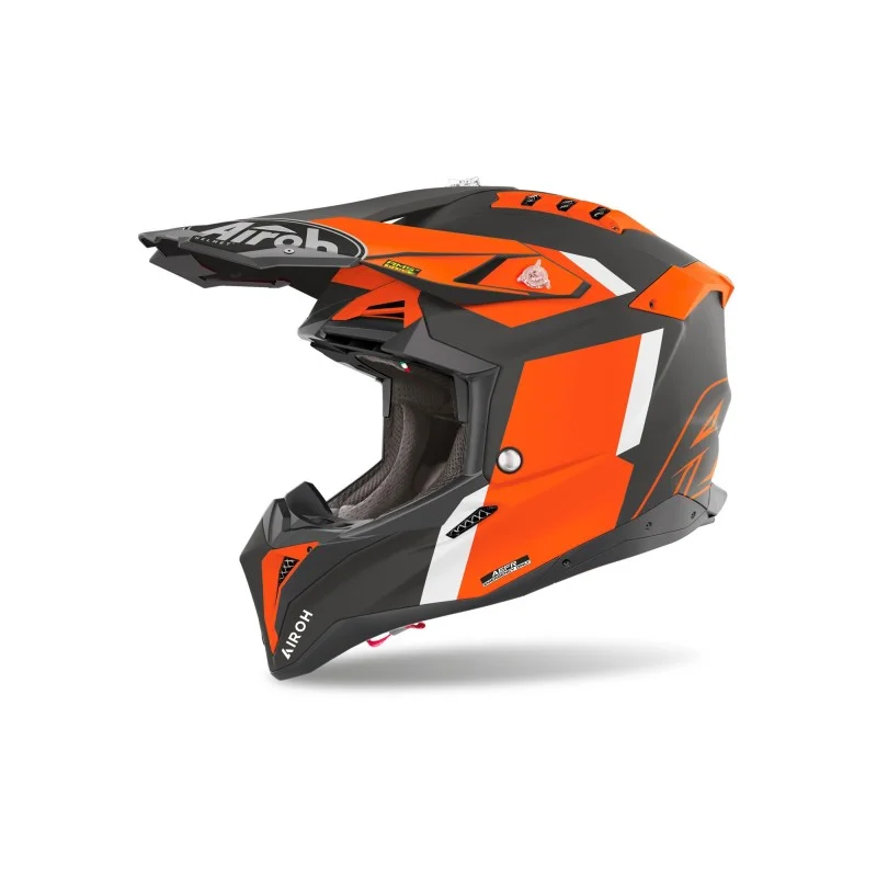 Casque Cross Airoh Aviator 3 | Glory orange matt