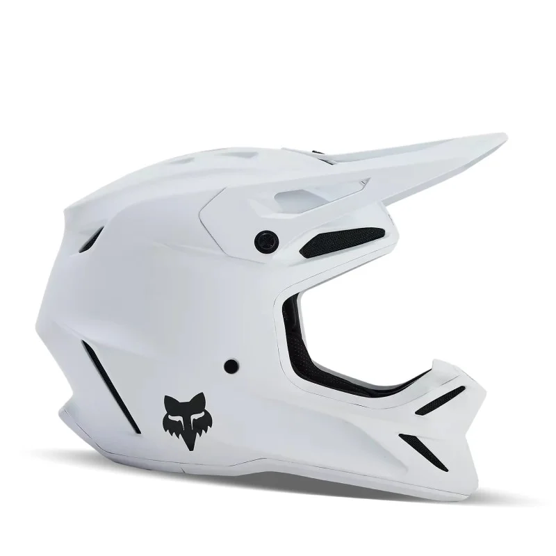 Helm FOX V3 Solid weiß