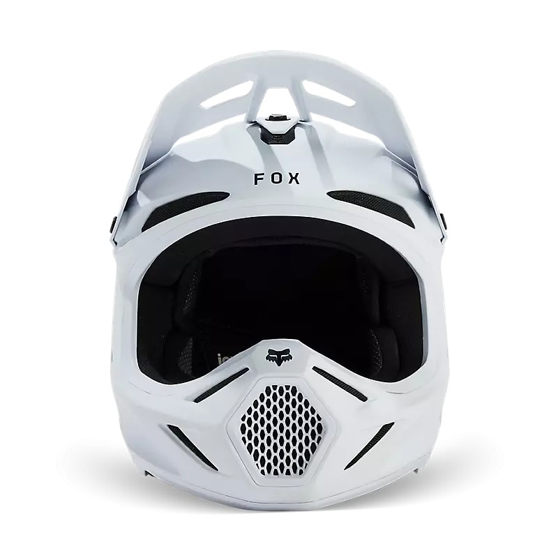 Casque FOX V3 Solid blanc