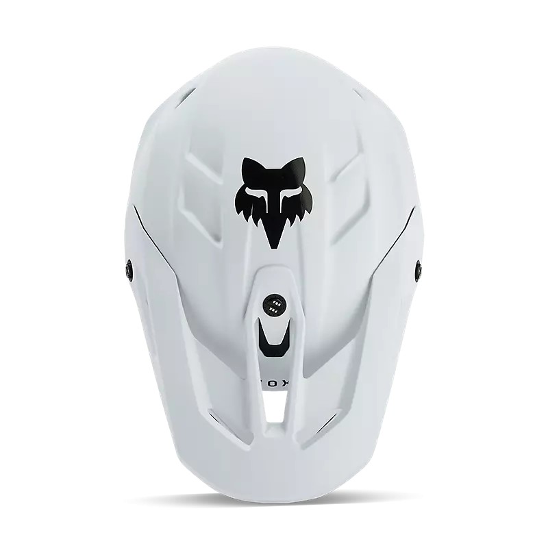 Helm FOX V3 Solid weiß