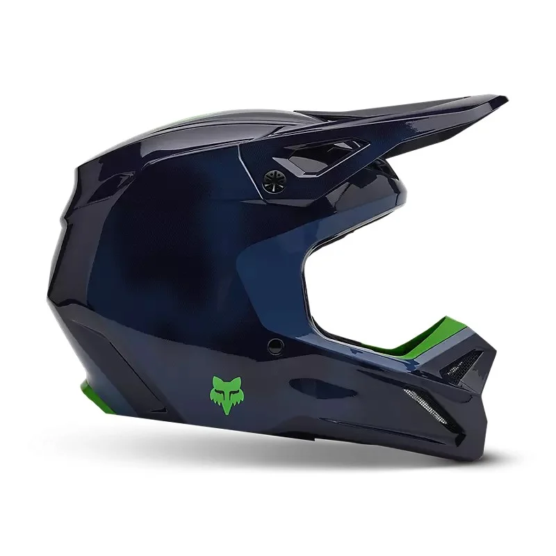 FOX V1 Taunt Helm blau