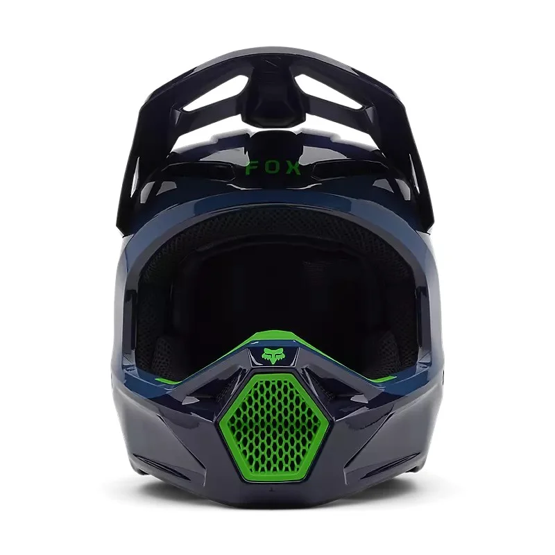 Casque FOX V1 Race Spec bleu