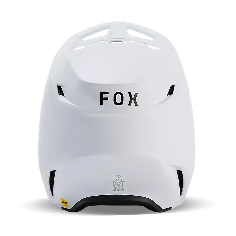 FOX V1 Solid Helm weiß