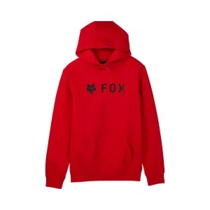 Felpa FOX con cappuccio Absolute Rosso Fuoco