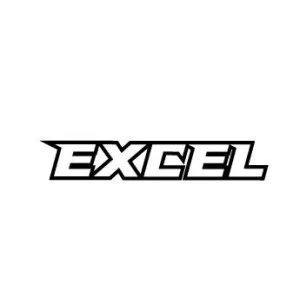 Decal Logo Excel 3 pz AdesivoExcel  Sponsoraufkleber