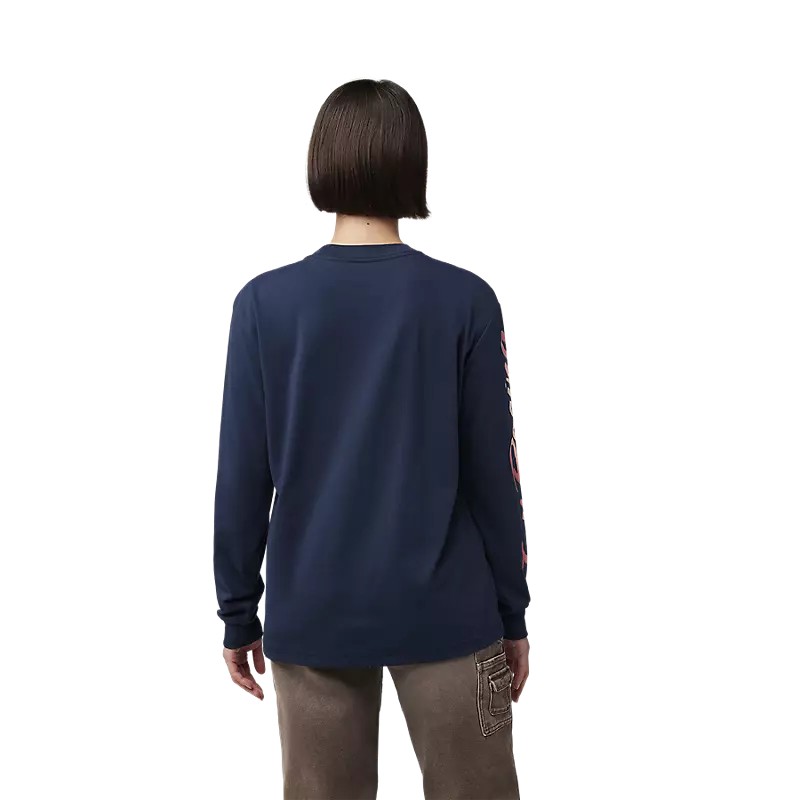 T-shirt Donna Scripted a maniche lunghe