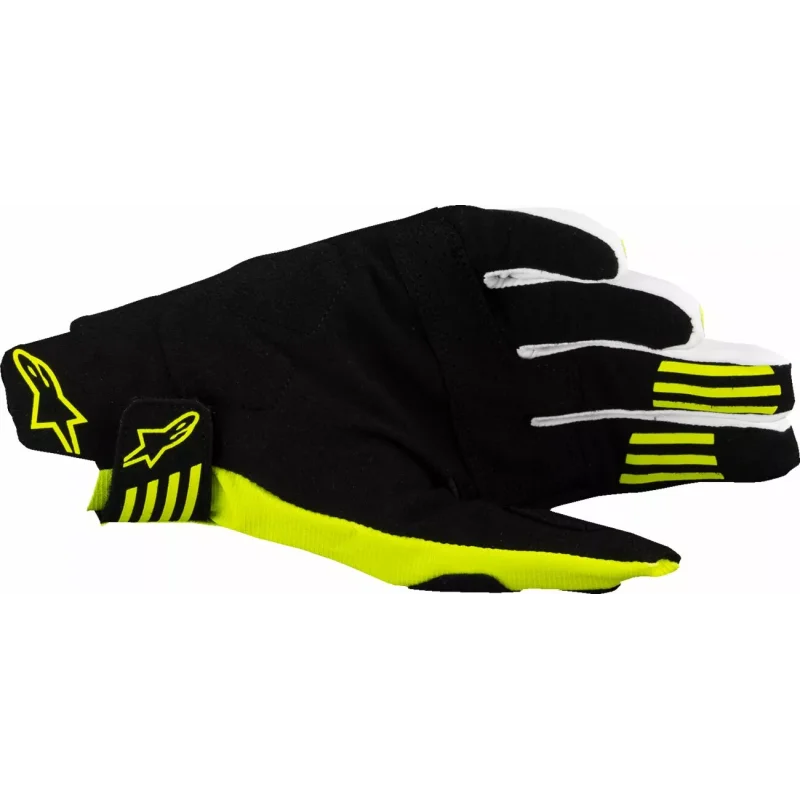 Gants Alpinestars Techstar "black yellow fluo