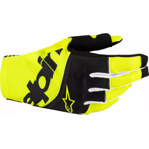 Gants Alpinestars Techstar "black yellow fluo