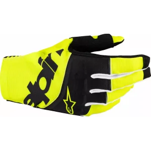 Gloves Alpinestars Techstar "black yellow fluo