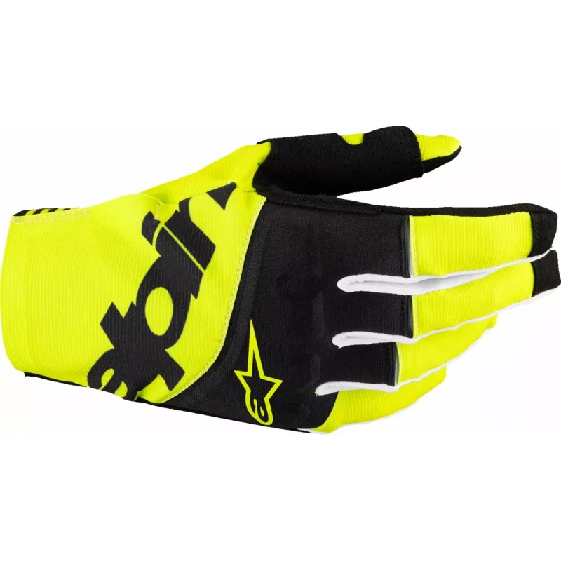 Gants Alpinestars Techstar "black yellow fluo