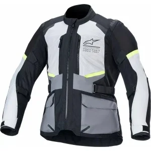 Alpinestars motorcycle Andes Air Drystar jacket|Ice Gy/Bk