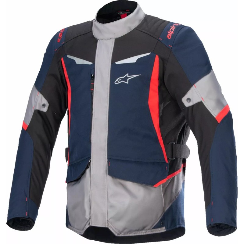 Veste moto Alpinestars ST-1 Waterproof |Bleu/Noir/Rouge