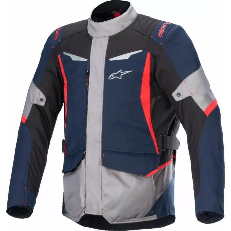 Alpinestars Motorradjacke jacke ST-1 Wasserdicht|Blau/Schwarz/Rot