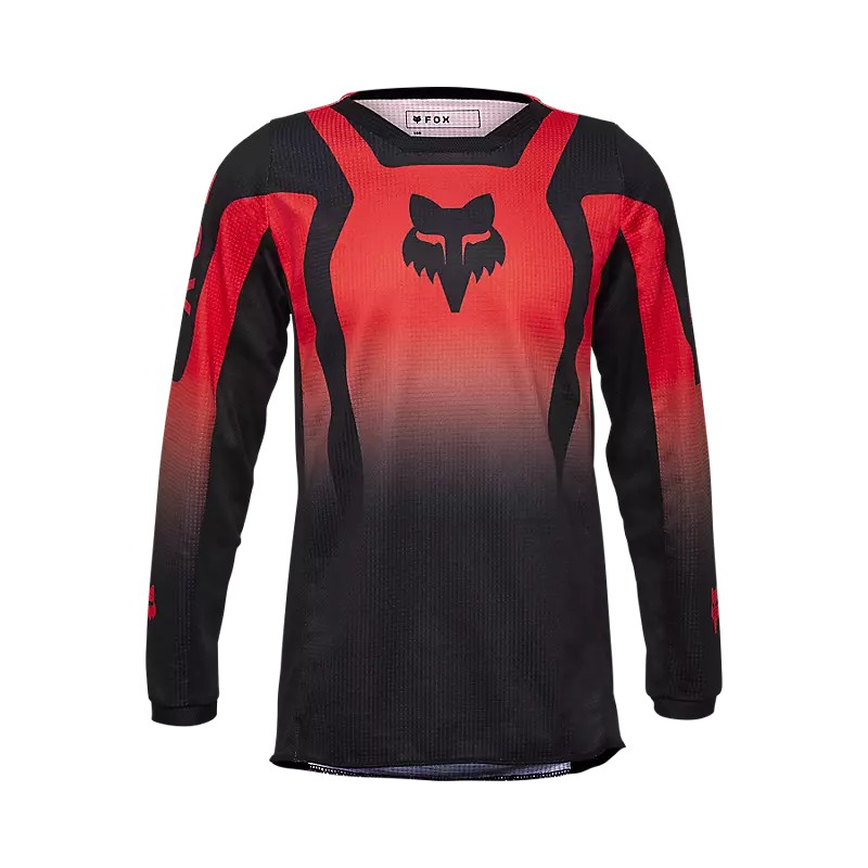 Jersey und pant Youth Kit FOX 180 Lean | Fluo Red
