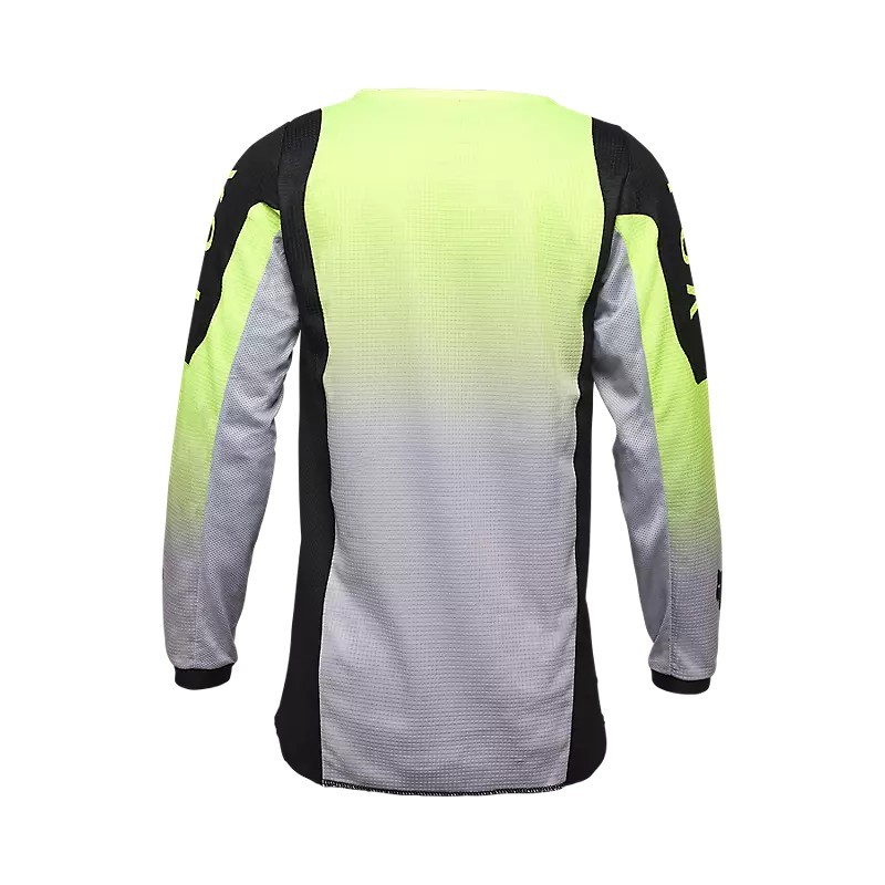 Jersey und pant Youth Kit FOX 180 Lean|Yellow Fluo