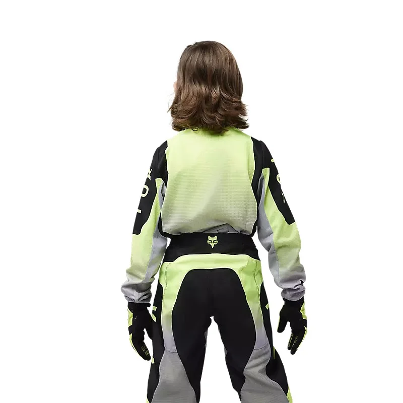 Kit Maillot et Pantalon Enfant FOX 180 Lean|Fluo Jaune