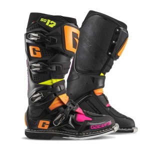 Stivali Gaerne SG12 Nero/Arancio/Rosa| LE