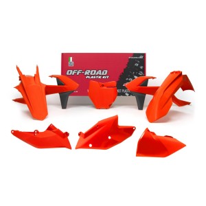 Kit plastiche Racetech KTM SX/SXF 2016-018 Arancione Fluo