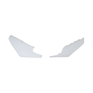 Panneaux latéraux porte-numéro Husqvarna CR-WR 125|2009-13 blanc