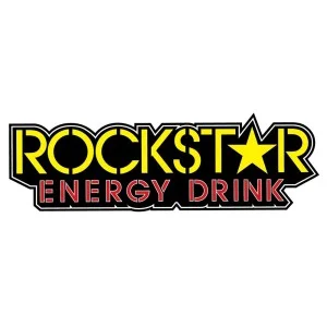Decal Set Rockstar energy drink 3 pz AdesivoRockstardrink  Adesivi singoli (Loghi)