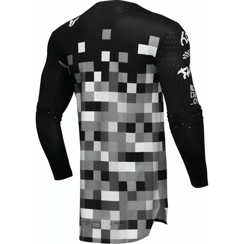 Maglia Thor Sport Riot Nero/Rosso