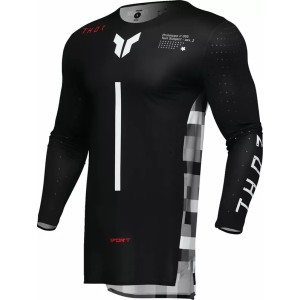 Maglia Thor Sport Riot Nero/Rosso
