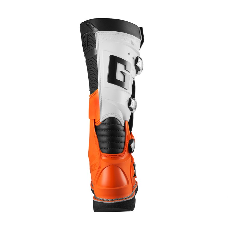 Bottes Cross Gaerne GX1 orange/blanc