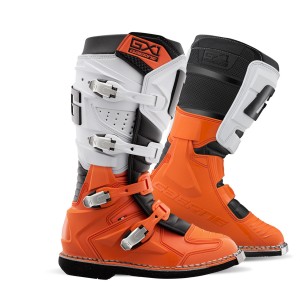 Motocross Stiefel Gaerne GX1 orange/weiß