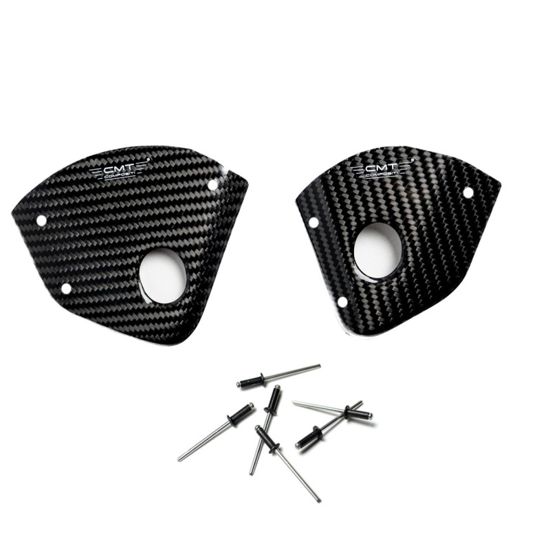 Carbon rear side panels protection CMT | Triumph TF 250 X 2024+