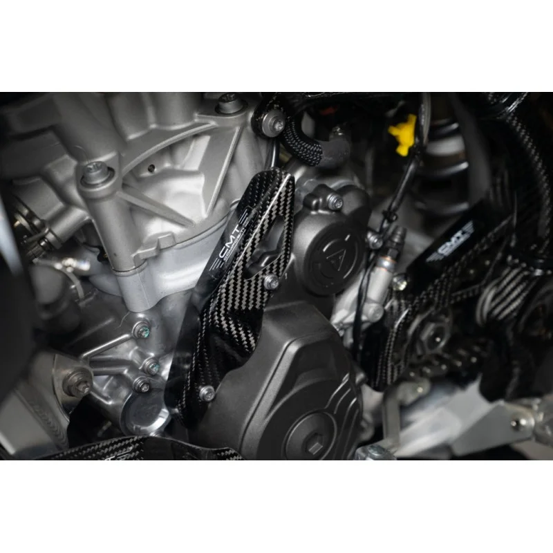 Protezione cavo accensione in carbonio CMT | Triumph TF 250 X 2024+