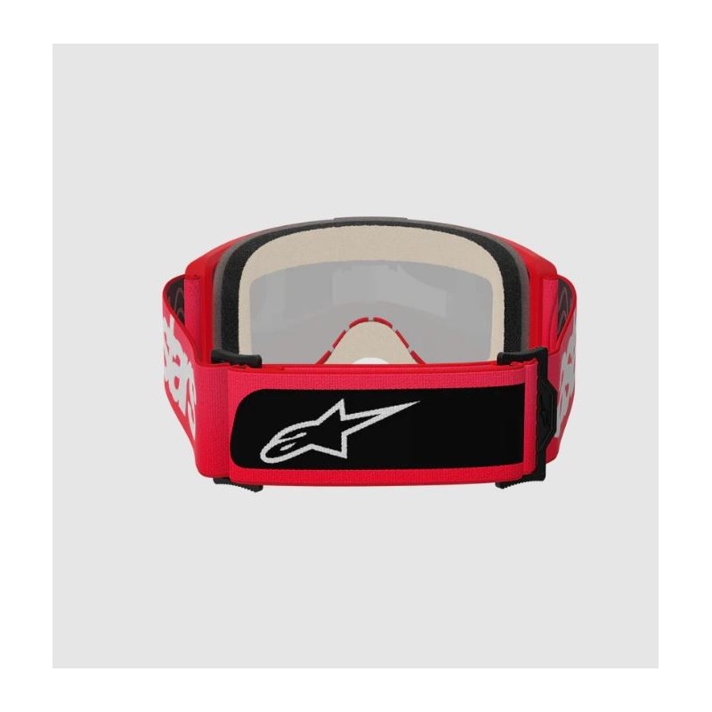 Maschera Motocross Alpinestar Vision 5 Blaze red mirror gold
