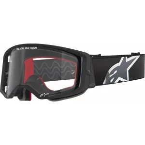 Maschera Motocross Alpinestars Supertech Corp Grigio/Clear