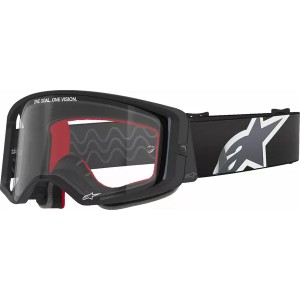 Mx Crossbrille Alpinestars Supertech Corp Grau/Trasparent